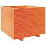 vidaXL vrtno cvetlično korito voščeno 60x60x49,5 cm trdna borovina, (21229121) | Shoptok.si
