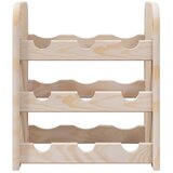  Stalak za vino 33 x 25 x 37 cm od masivne borovine | shoptok.hr