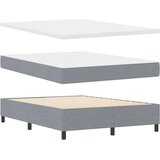 Box spring krevet Svjetlosiva 140 x 190 cm tkanina | shoptok.hr