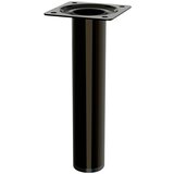 WALTECO Postolje za namještaj (D x Š x V: 3 x 3 x 15 cm, Ø x V: 3 x 15 cm, Nosivost: 50 kg, Čelik, Crna) Cijene