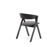Kave Home Črn jedilni stol Godia – | Shoptok.si