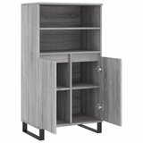  Visoka komoda siva sonome 60x36x110 cm od konstruiranog drva | Eponuda.com
