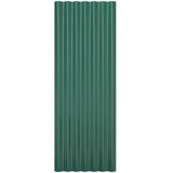 Krovni paneli 12 kom od pocinčani čelik zeleni 100x36 cm | Eponuda.com