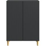  Kreveta Crna 66 x 34,5 x 90 cm Konstruirano drvo | shoptok.hr