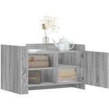  Stolić za kavu siva boja hrasta 80x50x50 cm konstruirano drvo | shoptok.hr