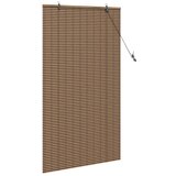 vidaXL Zavese in rolete z zavesami Rjava 100 x 160 cm Bambus | Shoptok.si