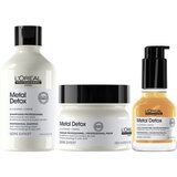 L´Oréal Paris Serie Expert Metal Detox darilni set za barvane in poškodovane lase | Shoptok.si