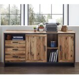 Landscape komoda, barve grafita, barve hrasta | Shoptok.si