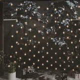 Novoletna svetlobna mreža toplo bela 3x2 m 204 LED lučk, (21021056)