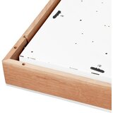  stropna svetiljka oak square 4xE27/15W/230V 48x48 cm hrast/bela | Eponuda.com