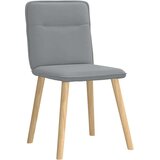 vidaXL Jedilni stoli 2 kosa svetlo sivo blago | Shoptok.si