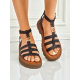 Resti Women's Roman Sandals Golden Livia | Shoptok.si