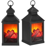  Dekorativni LED lampion, crni | shoptok.hr