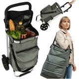  Nakupovalni voziček s termo torbo 40 L - siv - Rojstni dan - Za 50 let | Shoptok.si