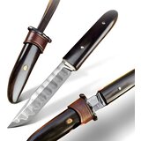 IZMAEL Damaskovski vanjski nož HARAHU KU-31416 - Smeđa | shoptok.hr