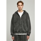 UC Men Heavy Sand Washed 90's Zip Hoody black | Shoptok.si