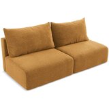 Makamii Narančasta sklopiva/s prostorom za odlaganje sofa 216 cm Kalena – | shoptok.hr