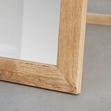 Mömax Stoječe Ogledalo Rio, Imitacija Hrasta, 36x156 | Shoptok.si