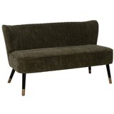 Ixia Zelena sedežna garnitura iz šenilje 134 cm Glam – | Shoptok.si
