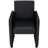  Jedilni stoli 6 kosov črno umetno usnje | Shoptok.si