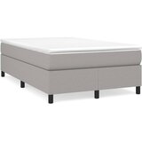  s oprugama i madracem svjetlosivi 120x190 cm od tkanine | shoptok.hr