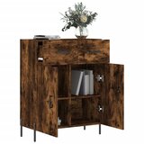  Komoda boja dimljenog hrasta 69,5x34x90 cm konstruirano drvo | shoptok.hr