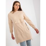 FANCY Sweatshirt-FA-BL-8114.42P-light beige | Shoptok.si