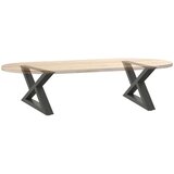  noge kavne mizice 2 kosa antracit 50x(30-31,3) cm jeklo | Shoptok.si