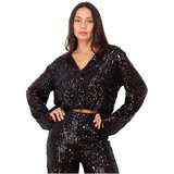 La Modeuse Topi & Bluze 76645_P181534 Črna Cene