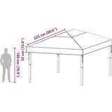  Zamenjava za zaščito gazeba Transparentno 400 x 300 x 32 cm PVC, (5000143358) | Shoptok.si