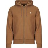 Polo Ralph Lauren SWEATSHIRT ZIPPE EN DOUBLE KNIT TECH Smeđa Cijene
