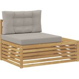 3 Komad Set vanjskih sofa Poliester Bijela | shoptok.hr