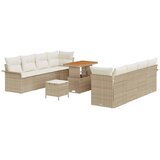  Sjedeća garnitura za vrt s jastukom Bež i krema 90 x 55 x 71 cm | shoptok.hr
