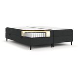 Maison de Rêve Temno siva boxspring postelja s prostorom za shranjevanje 140x200 cm Malte – | Shoptok.si