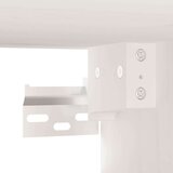  Zidni ormarići 2 kom bijeli 80 x 30 x 30 cm od masivne borovine | shoptok.hr