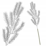  Springos® Božićni ukras, zelena + srebrna | shoptok.hr