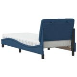  Krevet s madracem plavi 80x200 cm od tkanine | shoptok.hr