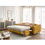 Bobochic Paris Rumena raztegljiva sedežna garnitura 214 cm Ernest – | Shoptok.si