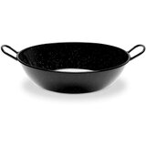  Duboka Tava s Ručkama Vaello Crna Emajlirani Čelik (Ø 40 cm) | shoptok.hr