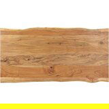  Jedilna miza 140x70x76 cm trden akacijev les | Shoptok.si