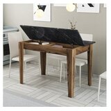 Woody Fashion kuhinjski sto kiev 509 walnut black | Eponuda.com
