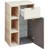 Pelipal Sivi/u prirodnoj boji nizak/zidni kupaonski ormarić u dekoru bora 72x45 cm Quickset 394 – | shoptok.hr
