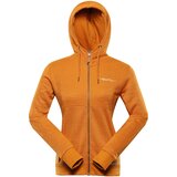 Alpine pro Women's cotton sweatshirt COOCA golden oak