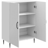  Kreveta Bijela visokog sjaja 66 x 34,5 x 89,5 cm | shoptok.hr
