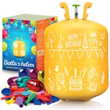 Ricokids Complete Helium Cylinder Party Set with 50 Balloons and Ribbon, (21740243) Cene