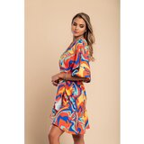 Fenzy Elegantna Mini Obleka S Potiskom Toretta, Rdeča | Shoptok.si