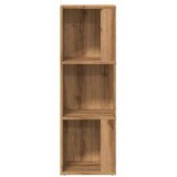 vidaXL Kotna omarica artisan hrast 33x33x100 cm inženirski les | Shoptok.si