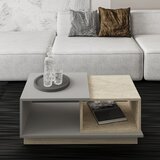 Hanah home Club sto Concept, 90x36x45 cm, Bež-siva | Eponuda.ba