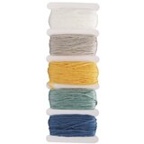 RAYHER Bombažne vrvice "Stitch&Knot, pastelni toni, 5x10 m, (20633826) | Shoptok.si