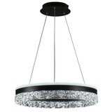  LED prigušiva luster na sajli LED/80W/230V 3000-6500K crna + daljinski upravljač | Eponuda.com